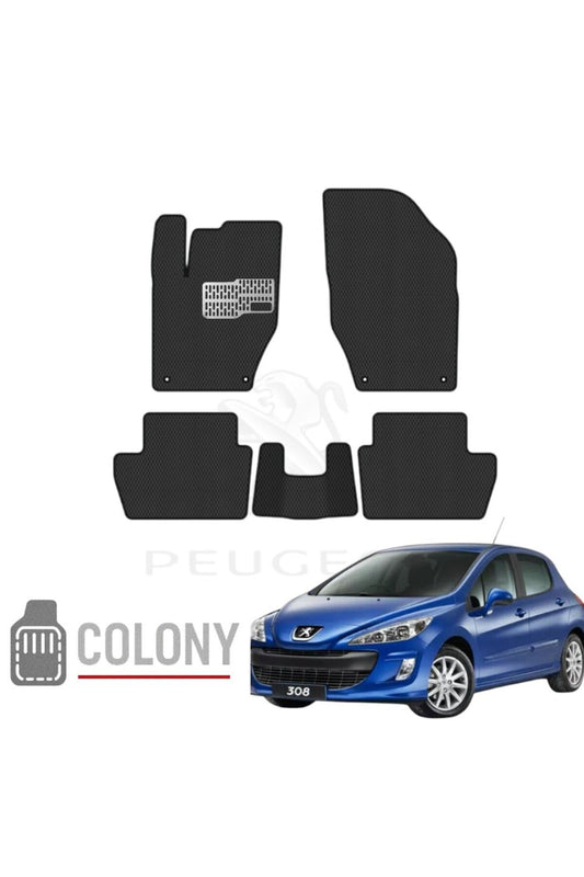 Peugeot 308 Htb 2007-2013 ücreli Premium Eva Paspas Seti Tam Set Paspas Takımı