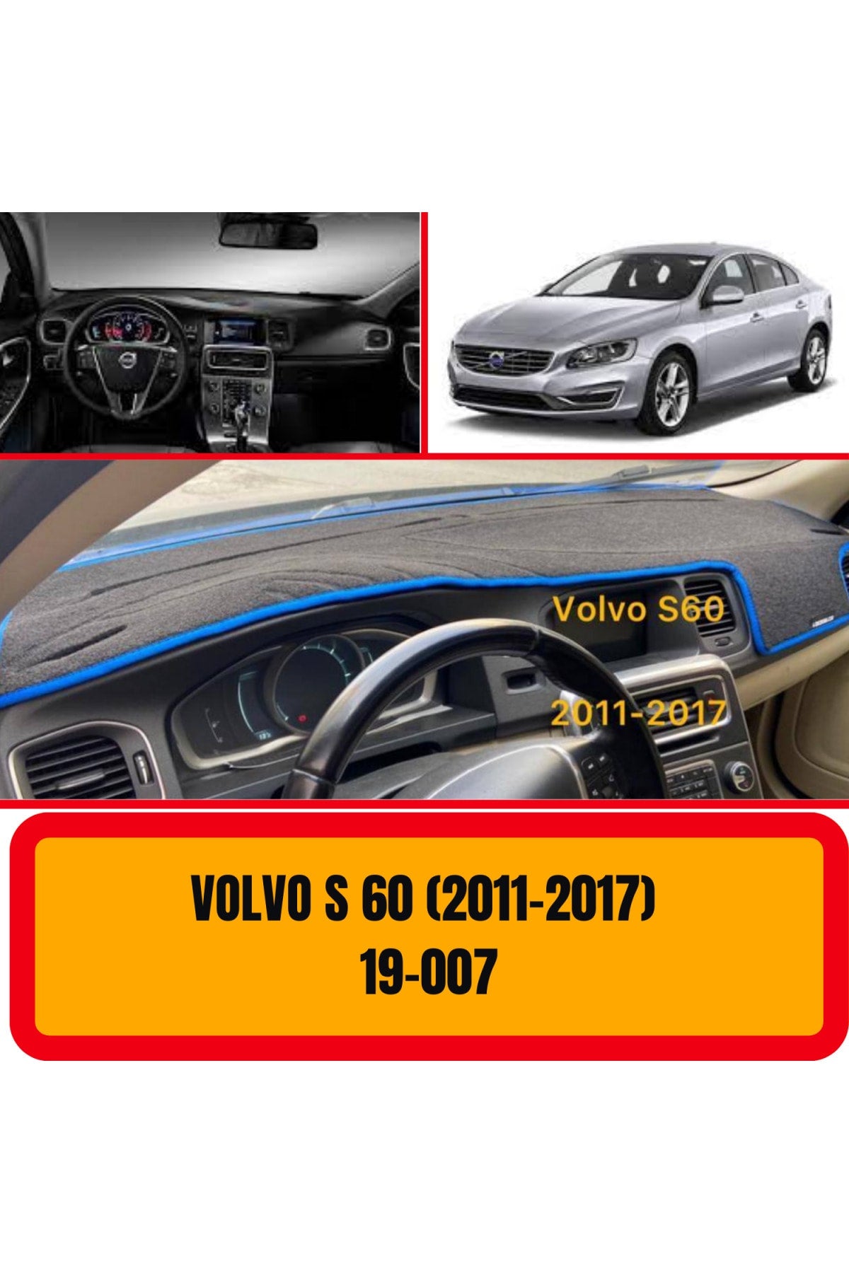 Volvo S60 2011-2017 Koruyucu Kılıf