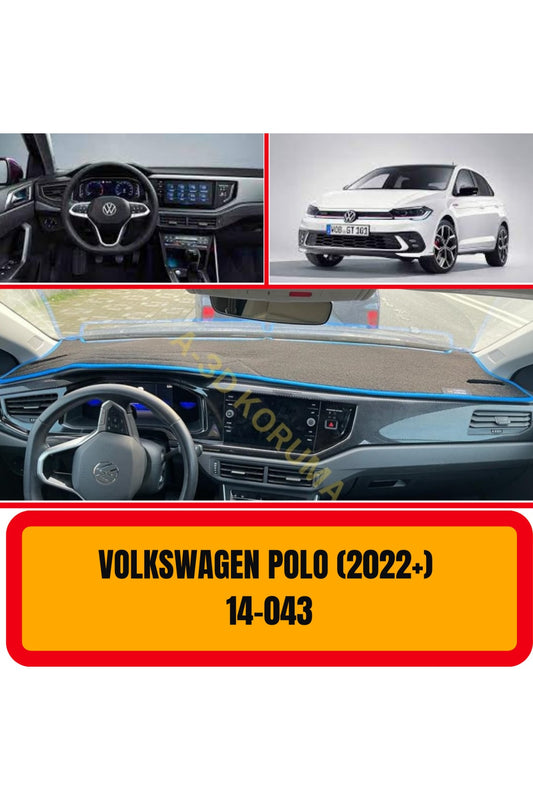 VOLKSWAGEN POLO 2022+ 3D Torpido Koruyucu Kılıf
