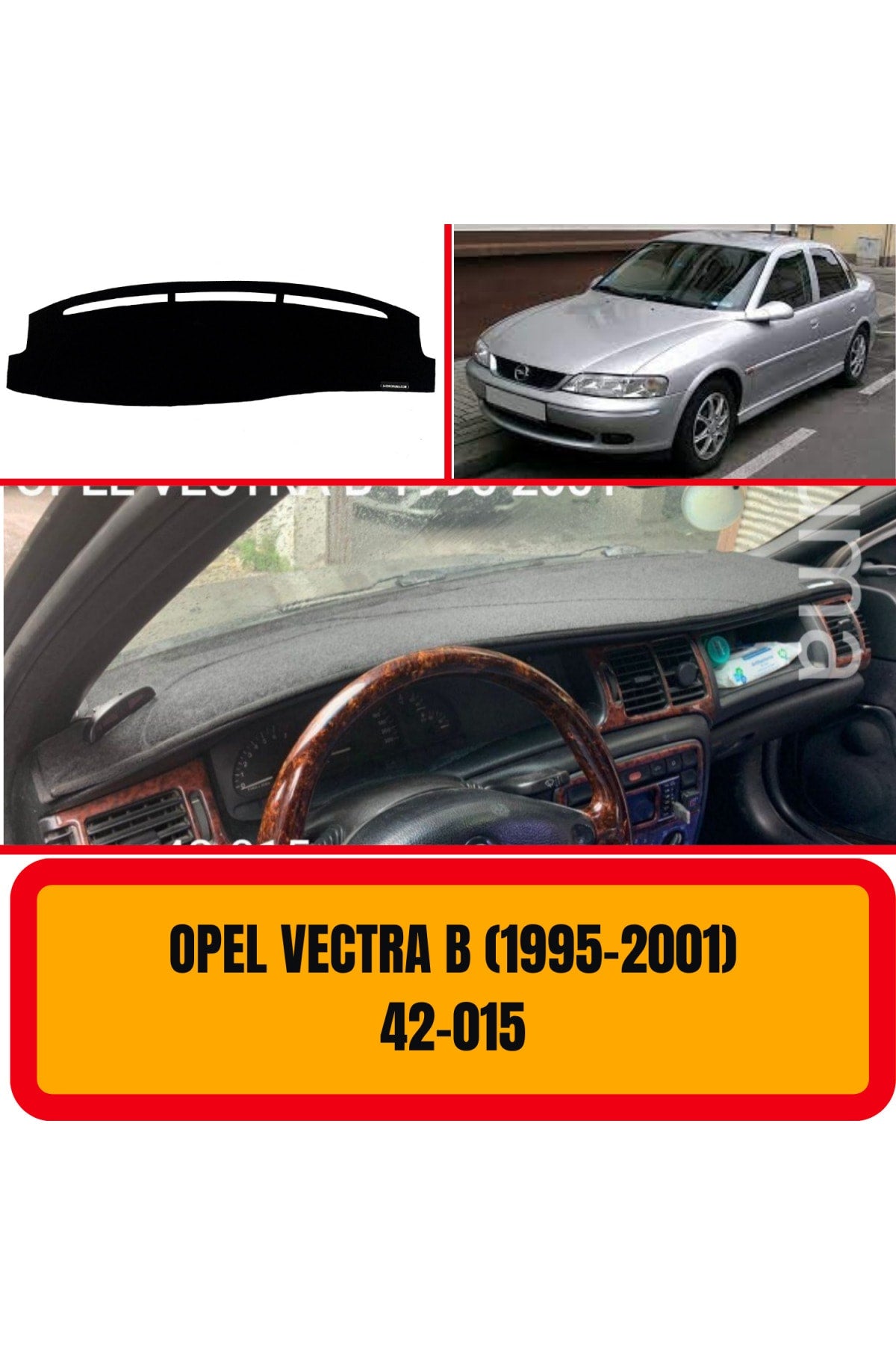 Opel Vectra  B 1995-2001 3D Torpido Koruyucu