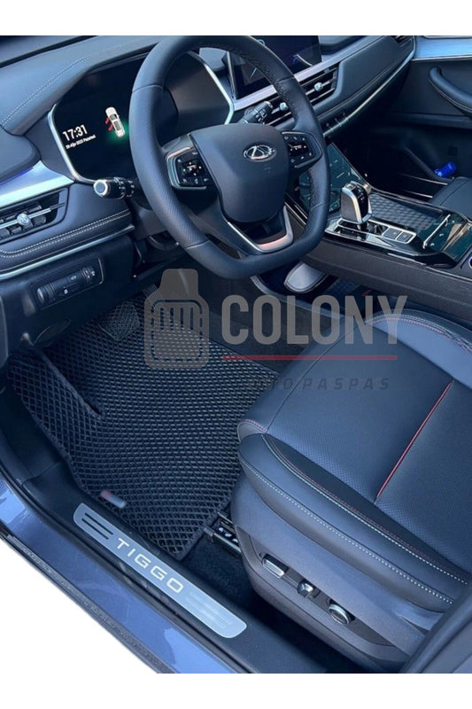 Chery Tiggo 7 Pro Hücreli Premium Eva Paspas Seti Tam Set Paspas Takımı