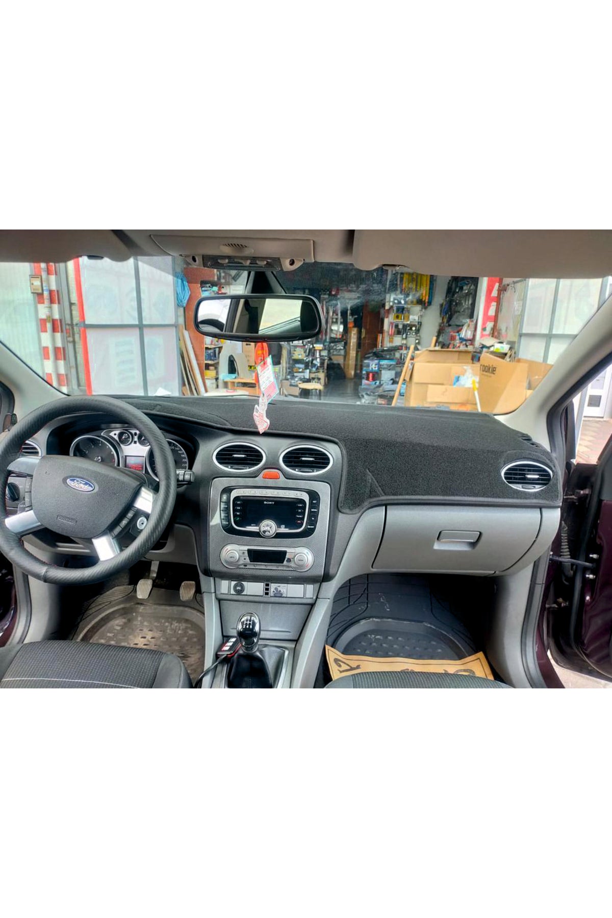 Ford Focus 2 2005-2008 3D Torpido Koruyucu