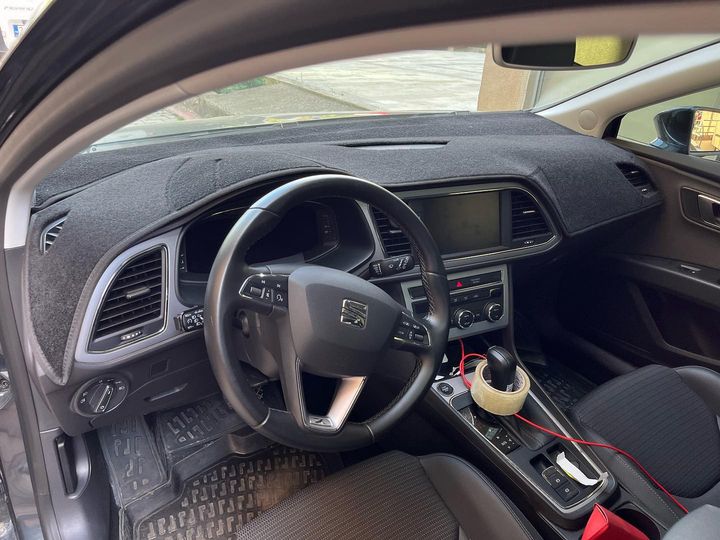 Seat Leon  2012-2021 3D Torpido Koruyucu