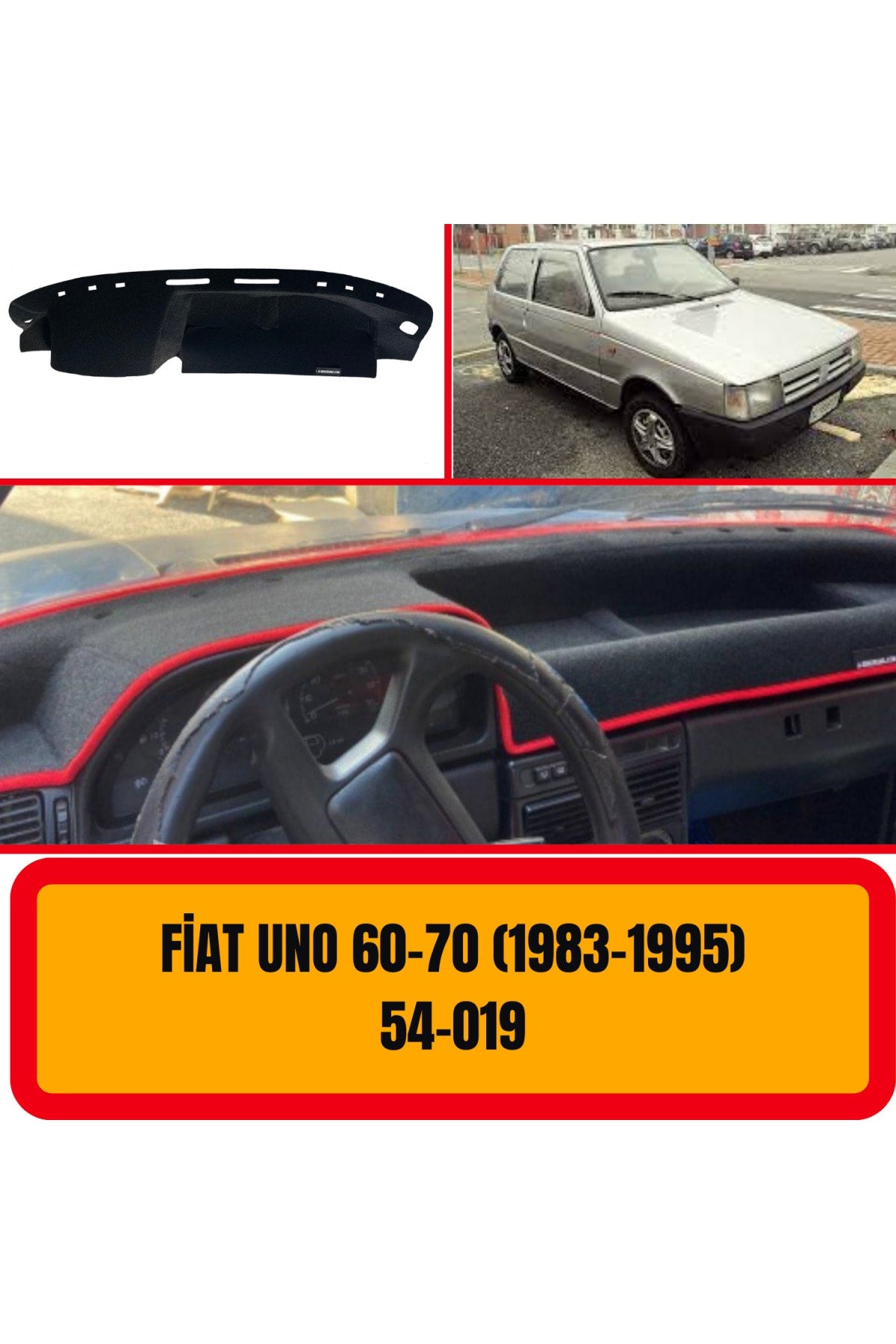 Fiat Uno  1989-1995 3D Torpido Koruyucu