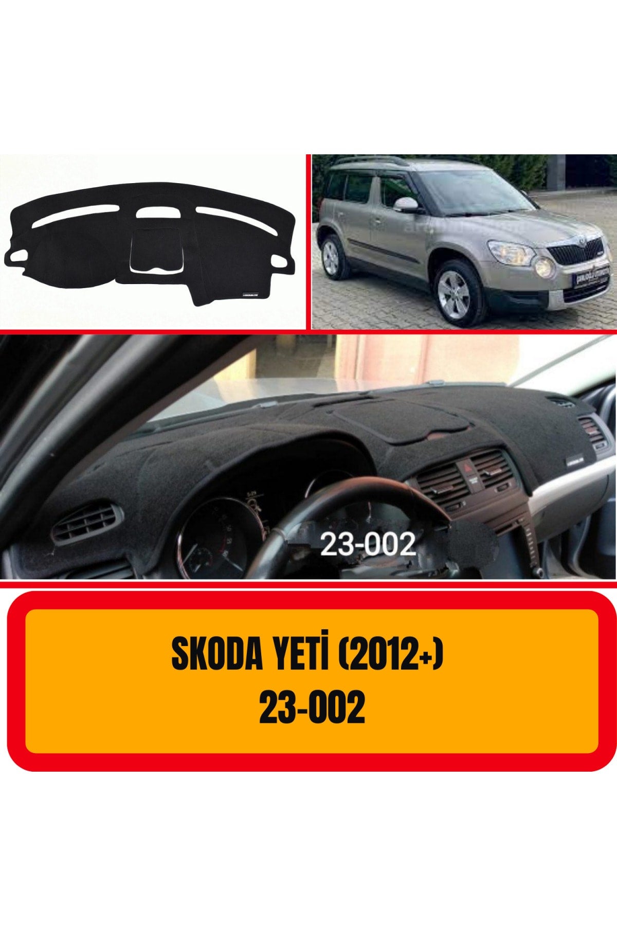 Skoda Yeti 2012-2020 3D Koruyucu Kılıf