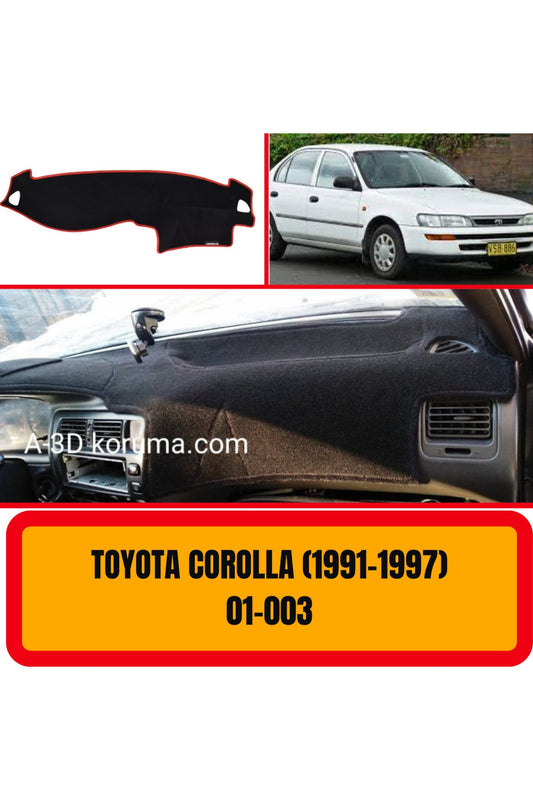 Toyota Corolla E100 1991-1995 Ön Göğüs / Panel / Torpido Koruması - Kılıfı
