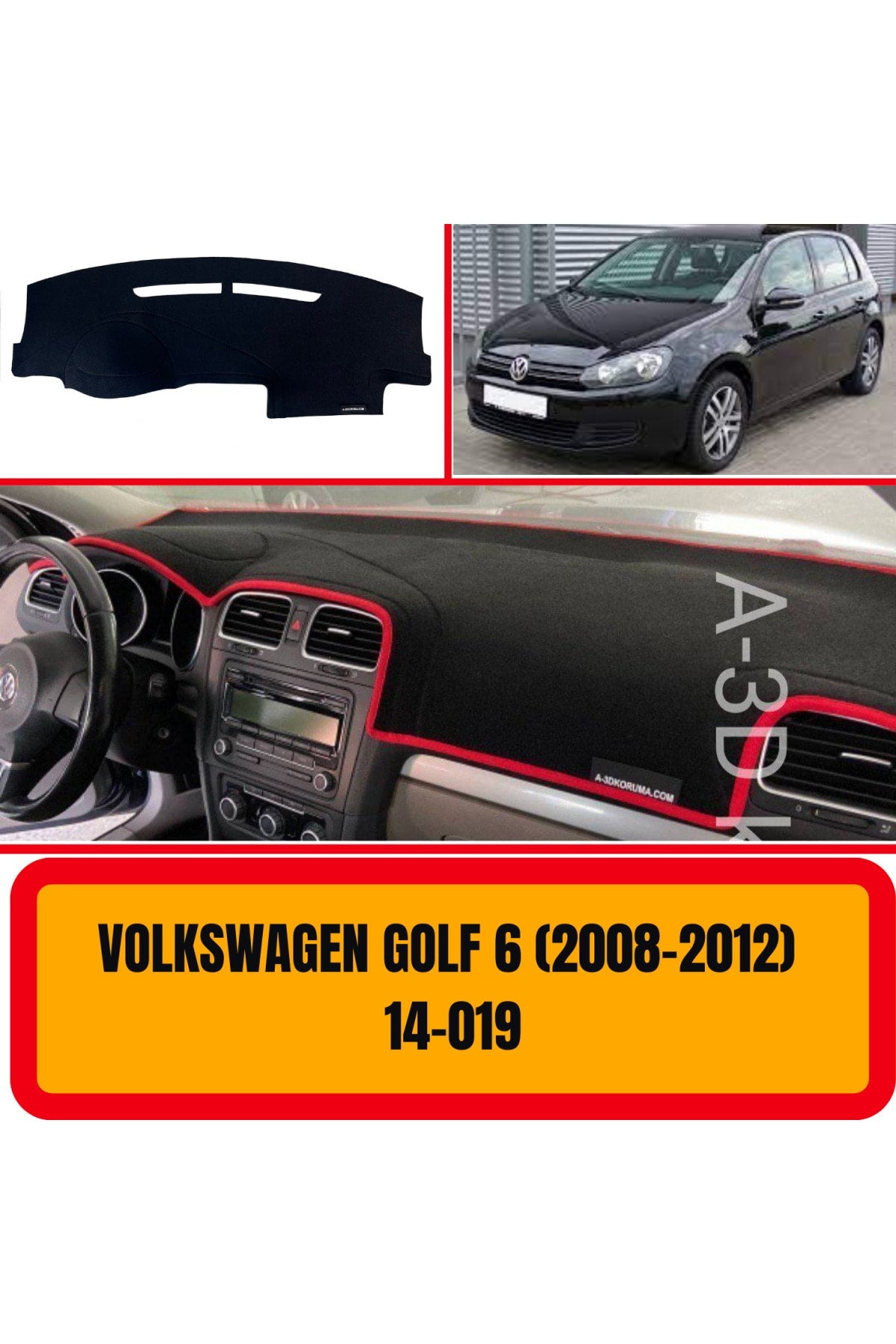 Volkswagen Golf 6 2009-2012 Koruyucu Kılıf