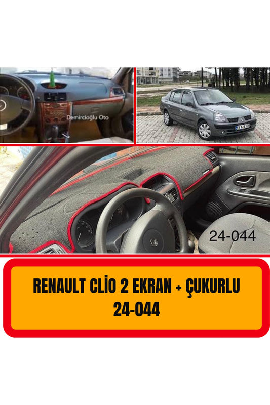 Renault Clio 2 Ön Göğüs / Panel / Torpido Koruması - Kılıfı