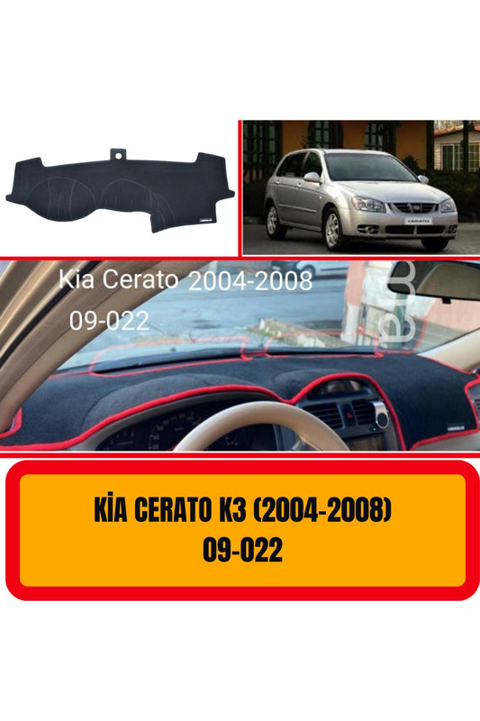 Kia Cerato 2004-2008 Uyumlu 3D Torpido Koruma