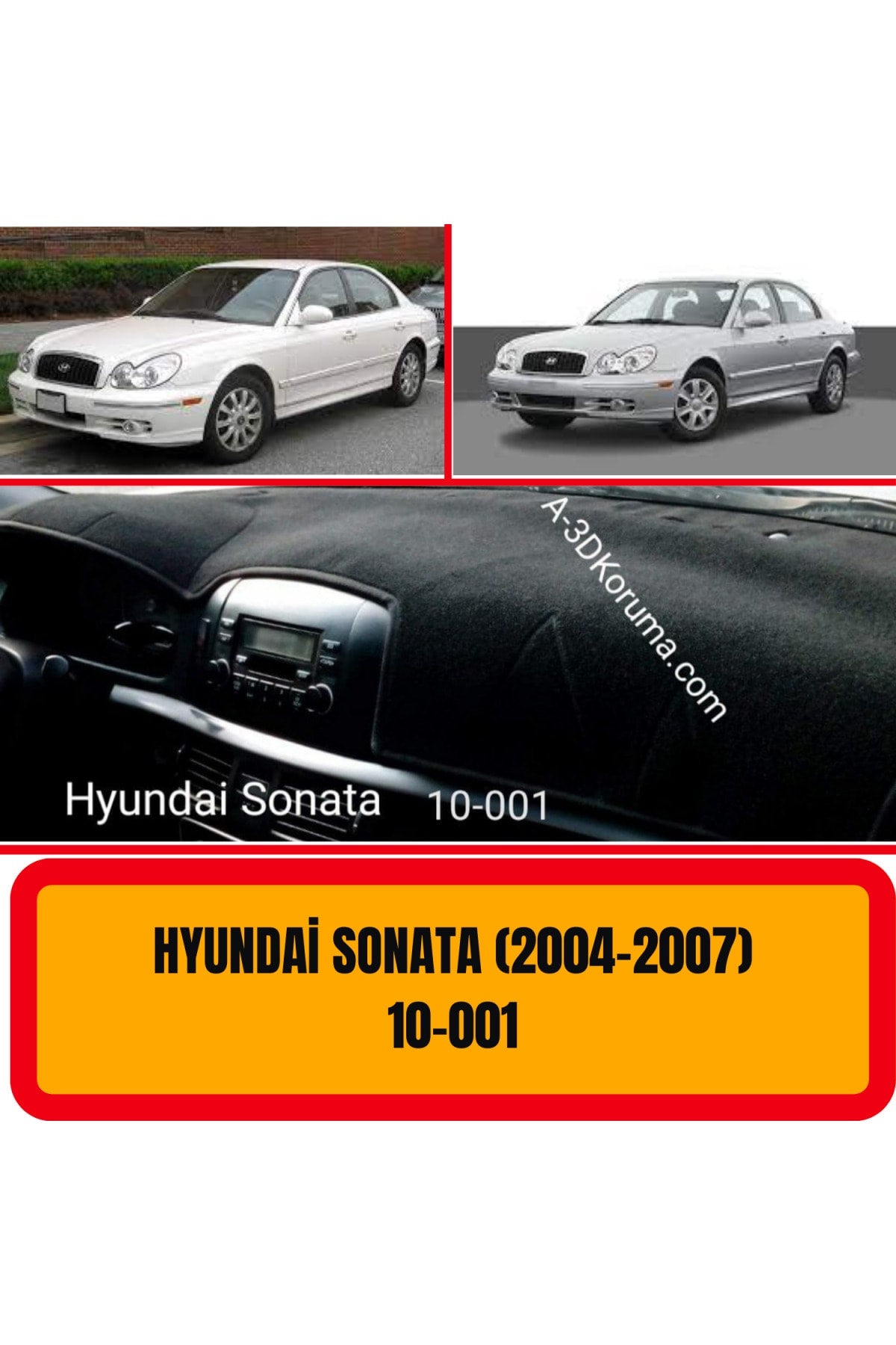 HYUNDAİ SONATA 2004-2007 Torpido Koruyucu Kılıf