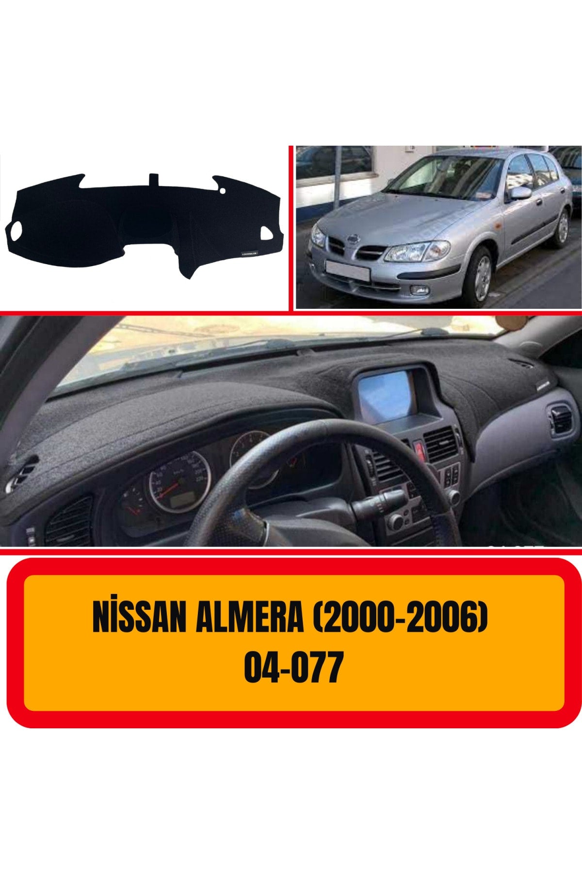 Nissan Almera 2000-2006 3D Koruyucu Kılıf