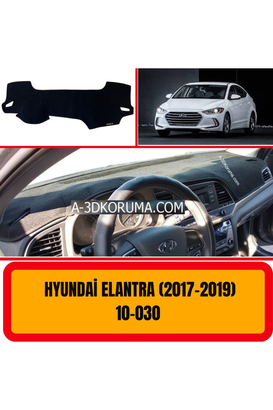 Hyundai Elantra  2017-2019 3D Torpido Koruma Kılıf