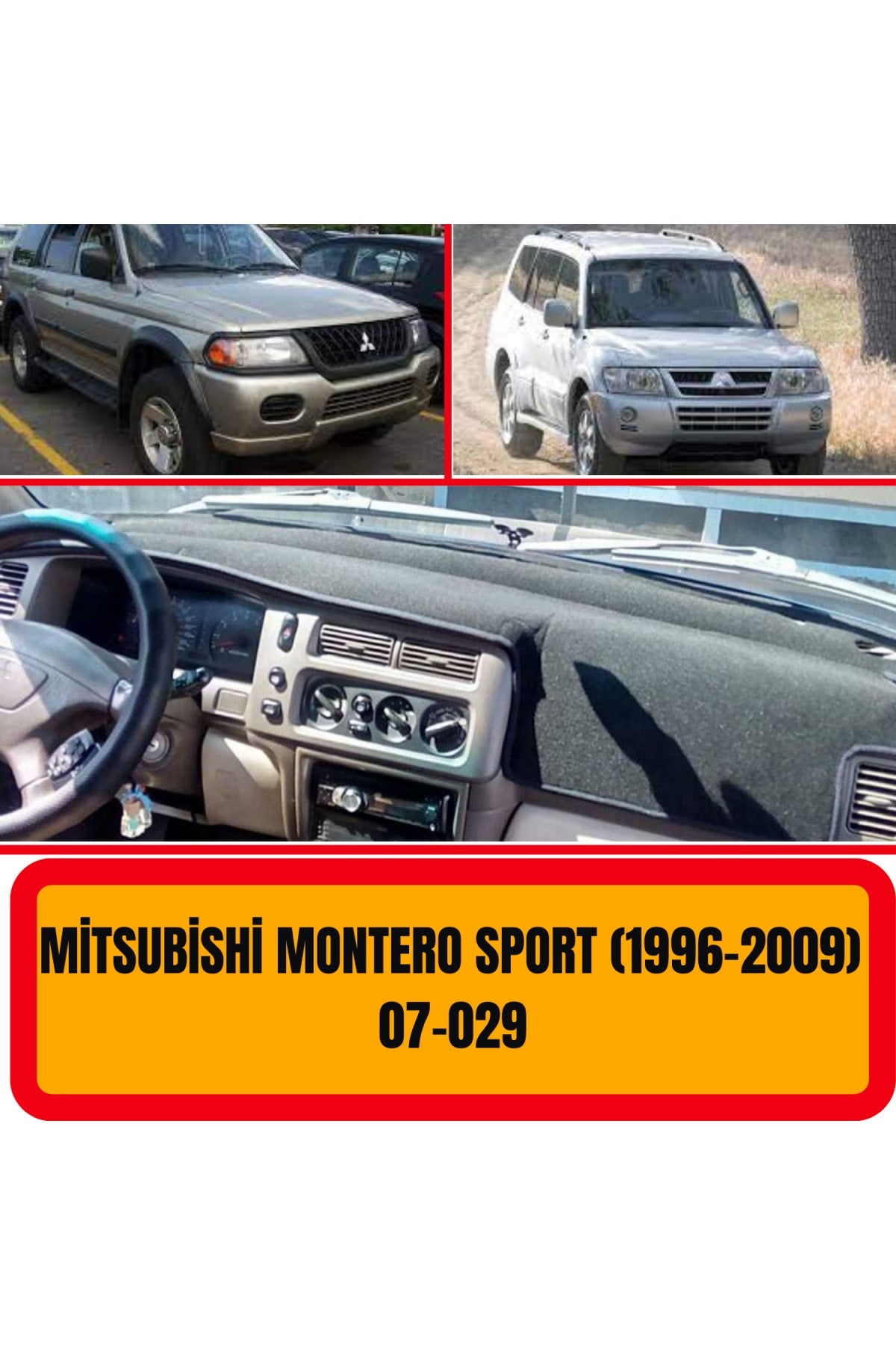 Mitsubishi Montero Sport 3D Koruyucu Kılıf