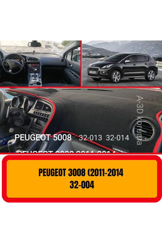 Peugeot 3008  Koruma 2011-2014 3D Koruyucu Kılıf