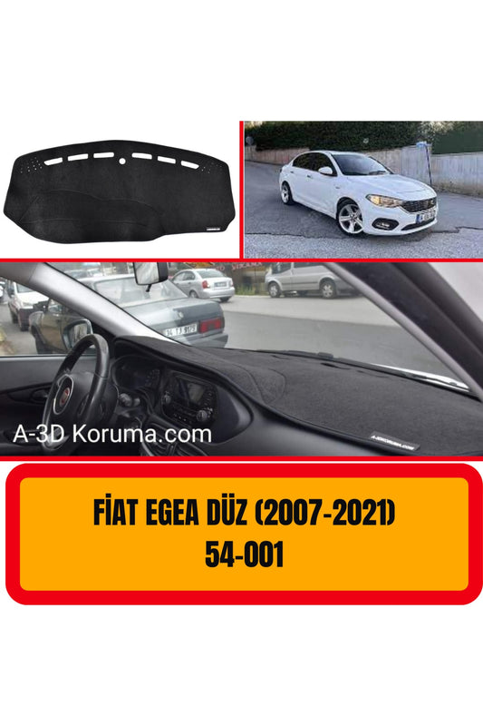 Fiat Egea 2015-2020  Tabletsiz  3D Torpido Koruyucu
