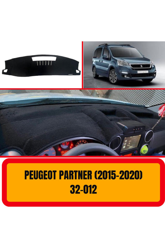 Peugeot Partner 2015-2020 3D Torpido Koruyucu Kılıf