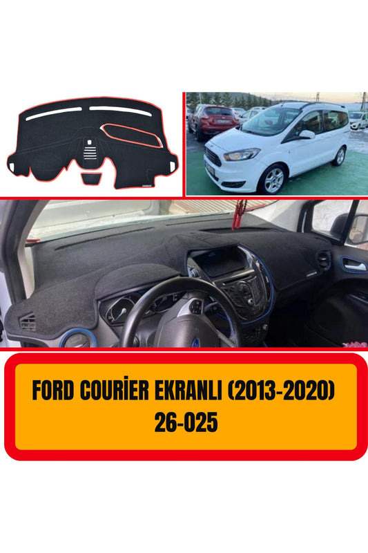 Ford Courier 2013-2020 3D Torpido Koruyucu Kılıf
