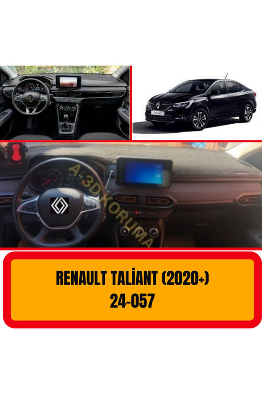 Renault Taliant 2021+ Ön Göğüs / Panel / Torpido Koruması - Kılıfı