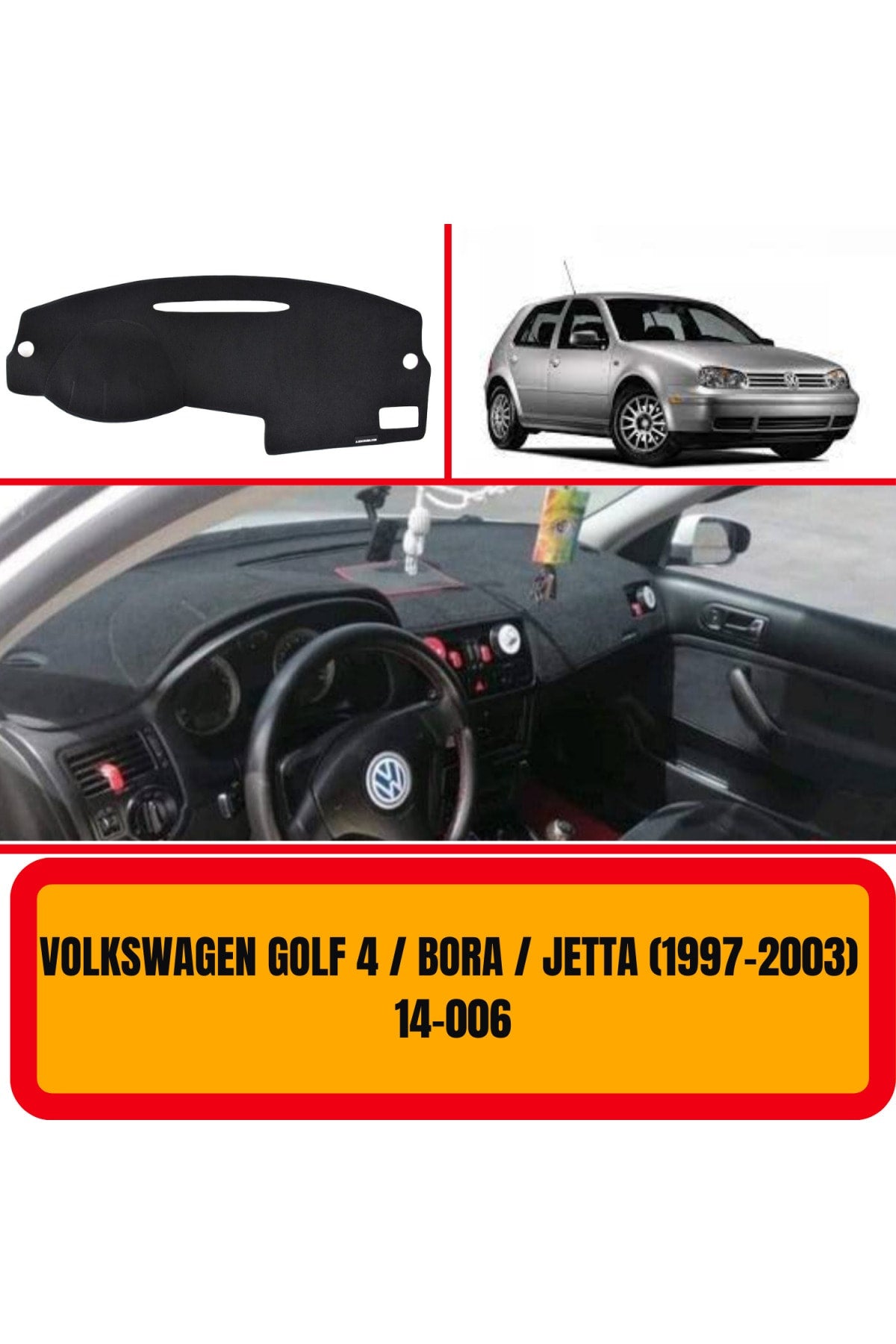 Volkswagen Golf 4 3D Koruyucu Kılıf