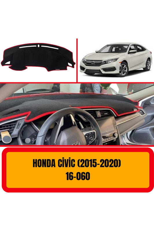 Honda Civic 2015-2020 3D Torpido Koruyucu