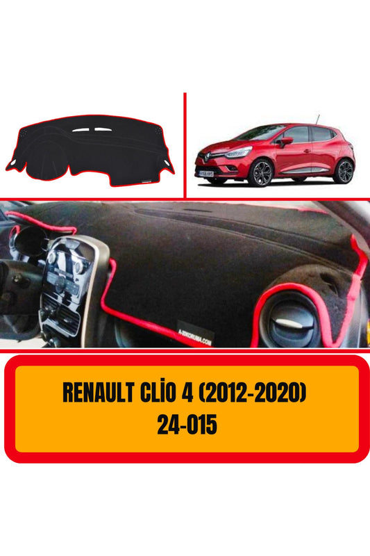 Renault Clio 2012-2020 Ön Göğüs / Panel / Torpido Koruması - Kılıfı - Halısı