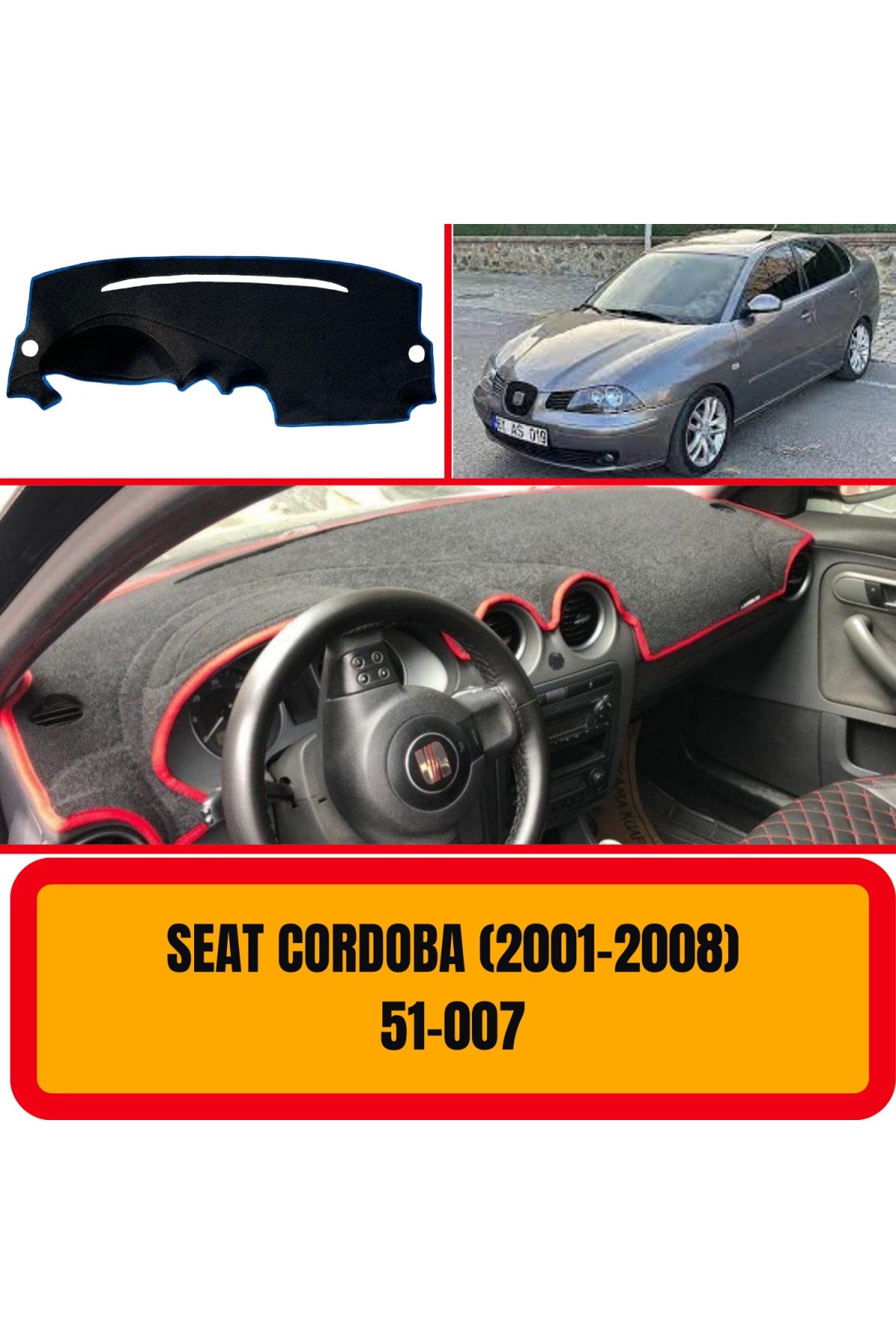 Seat Cordoba  2001-2008 3D Koruyucu Kılıf